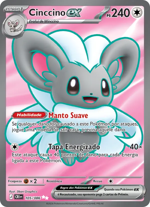 Cinccino ex #105