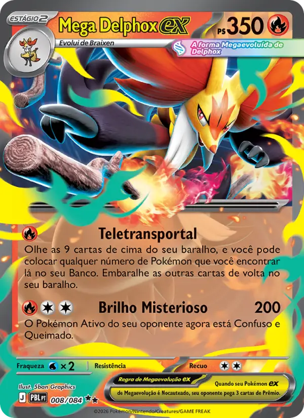 Mega Delphox ex #008