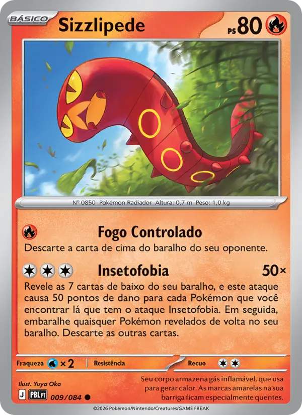 Sizzlipede #009