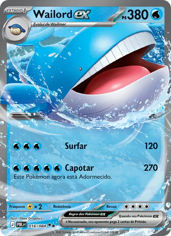 Wailord ex #016