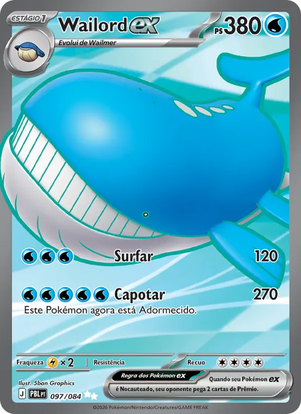 Wailord ex #097
