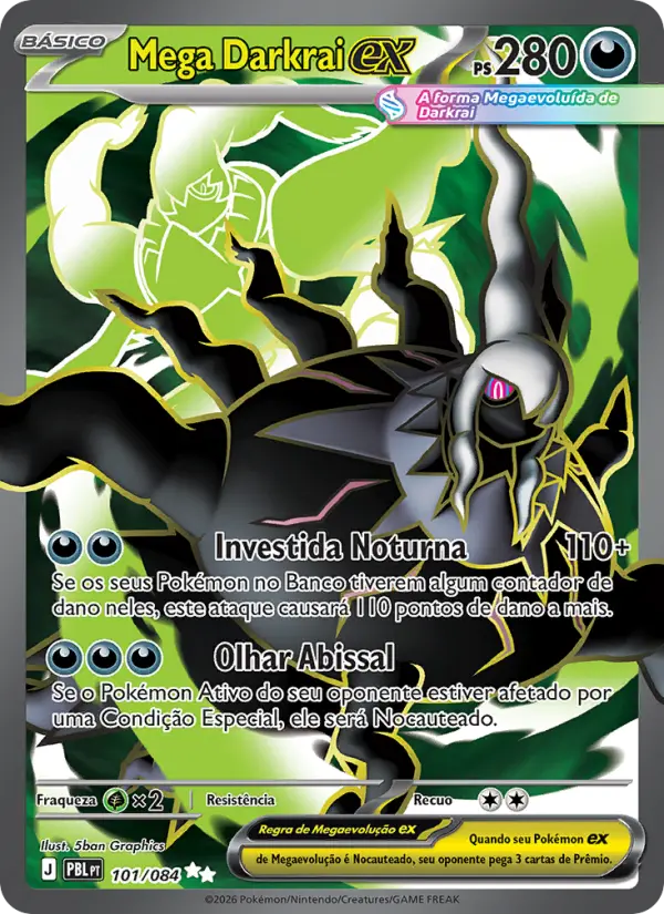 Mega Darkrai ex #101