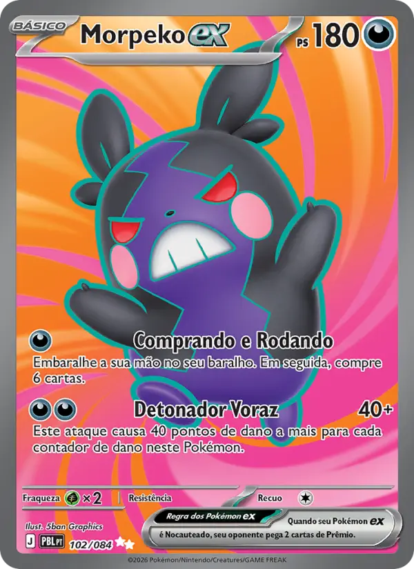 Morpeko ex #102