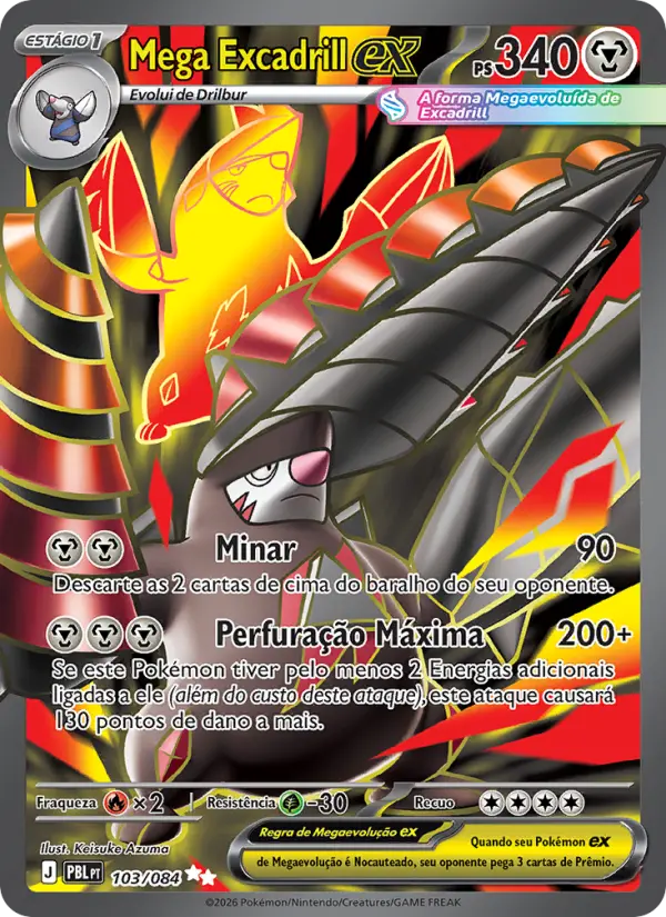 Mega Excadrill ex #103
