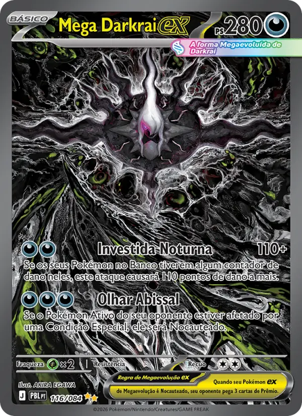 Mega Darkrai ex #116