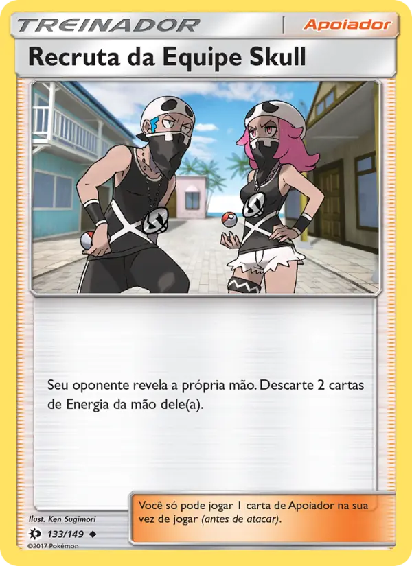 Recruta da Equipe Skull #133