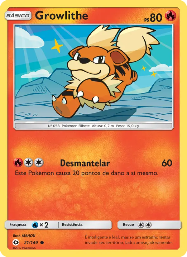Growlithe #21