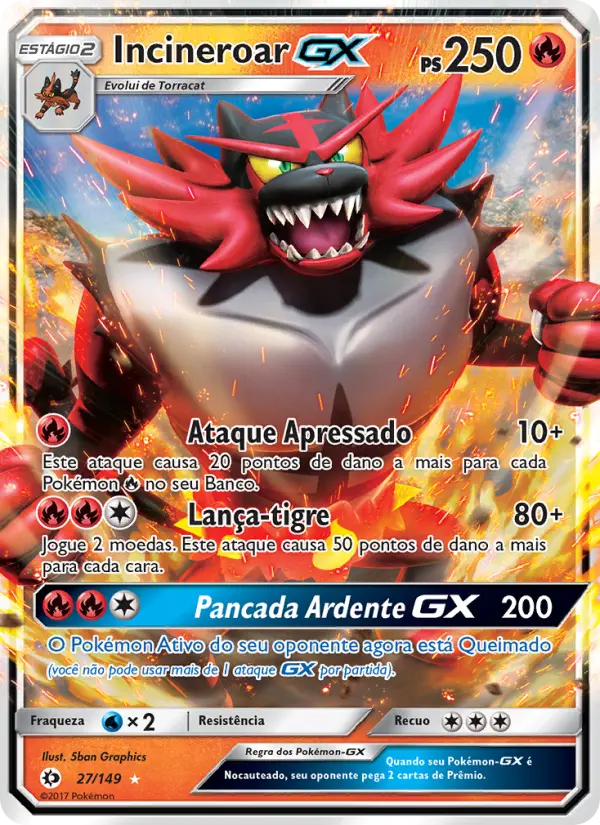 Incineroar GX #27