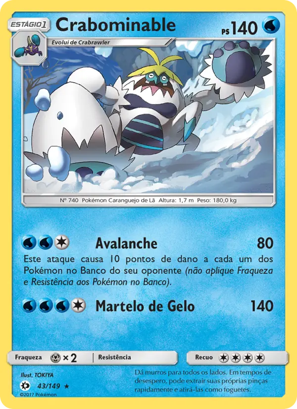 Crabominable #43