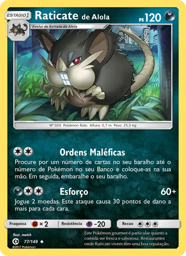 Raticate de Alola #77