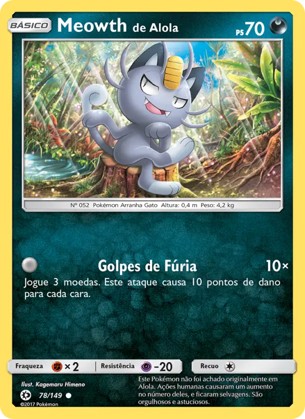Alolan Meowth #78