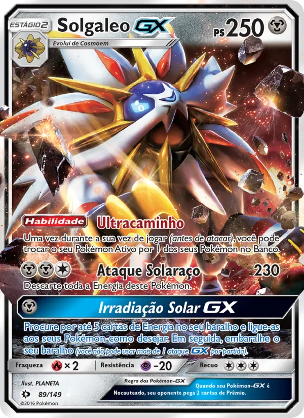Solgaleo GX #89