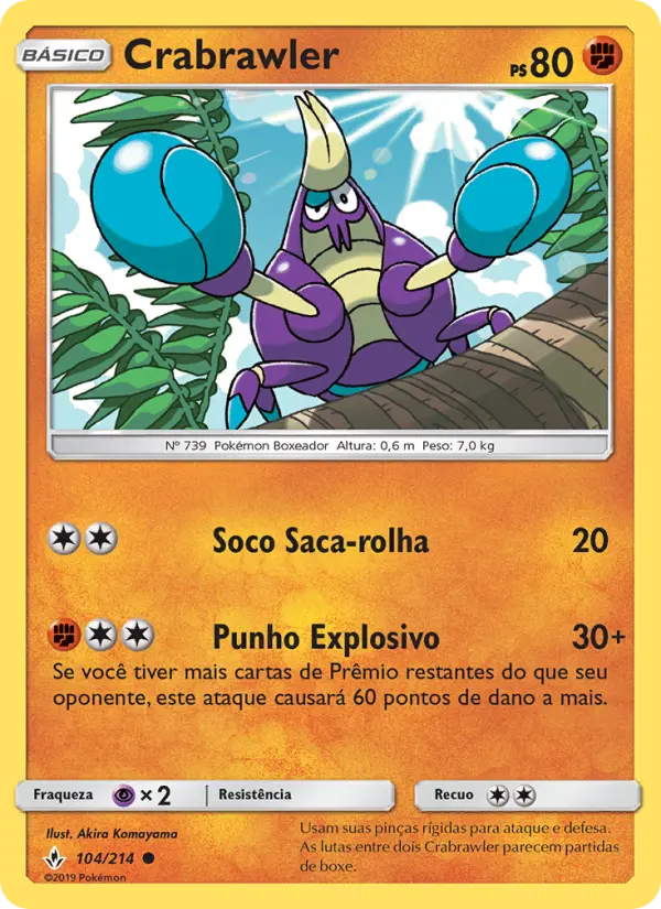 Crabrawler #104 — Elos Inquebráveis (Reverse Holo)