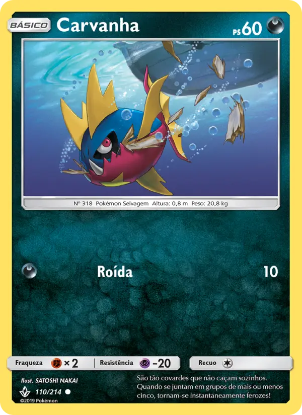 Carvanha #110 — Elos Inquebráveis (Reverse Holo)