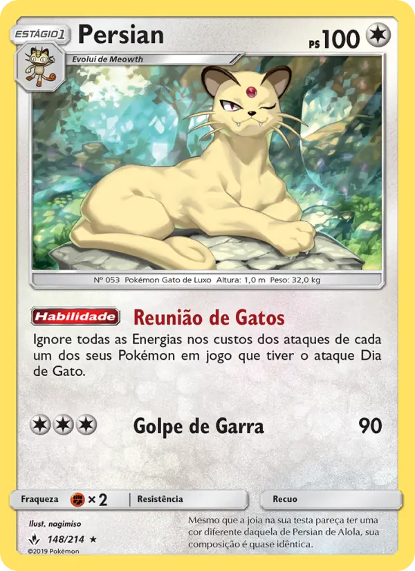 Persian #148 — Elos Inquebráveis (Reverse Holo)