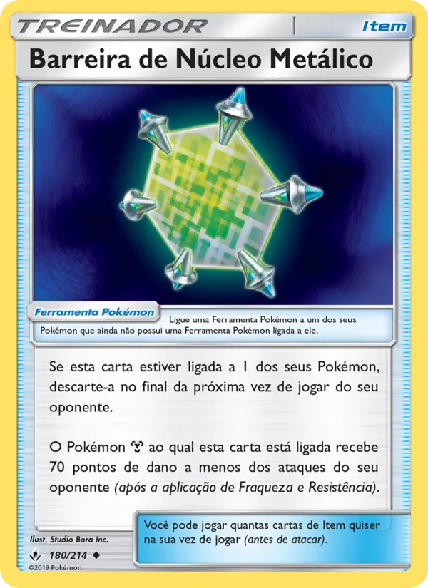 Barreira de Núcleo Metálico #180 — Elos Inquebráveis (Reverse Holo)