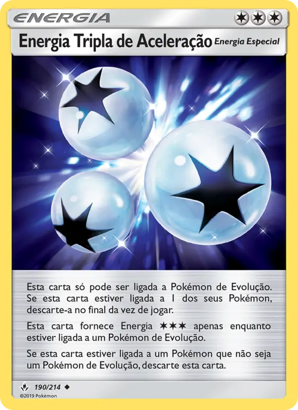 Energia Tripla de Aceleração #190