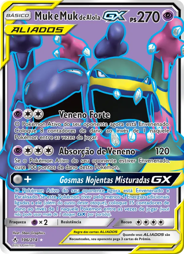 Muk e Muk de Alola GX #196