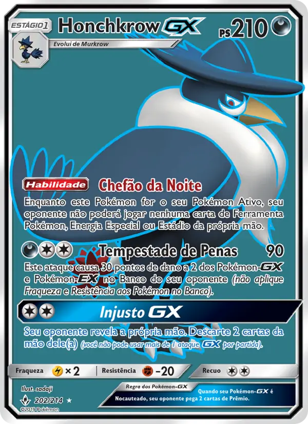 Honchkrow GX #202