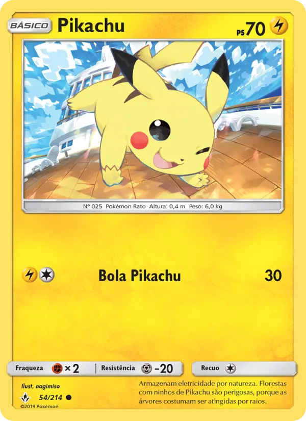 Pikachu #54