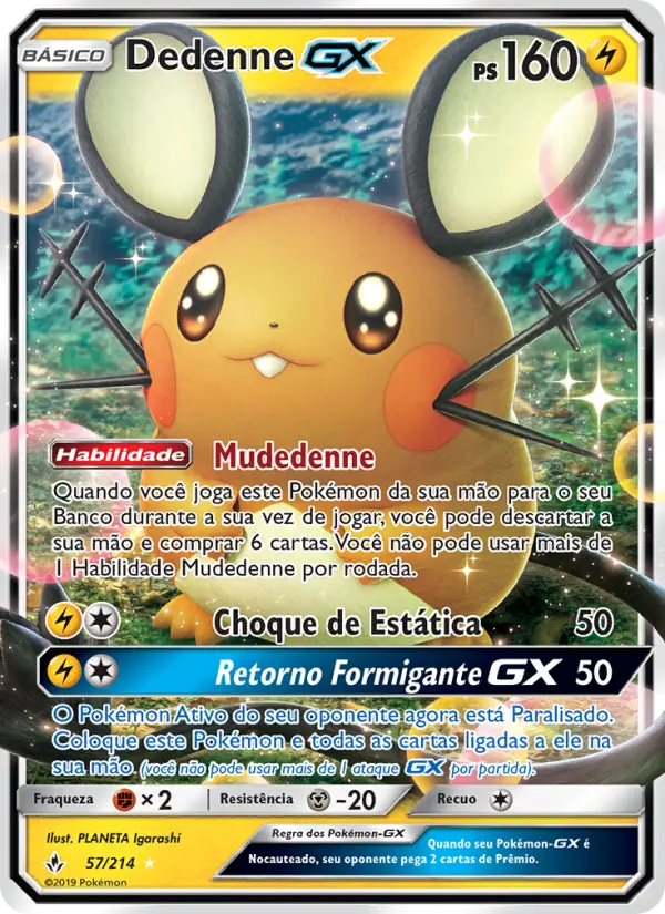 Dedenne GX #57