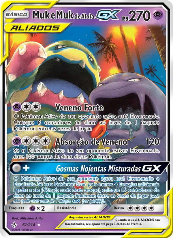 Muk e Muk de Alola GX #61