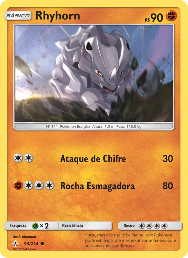 Rhyhorn #93 — Elos Inquebráveis