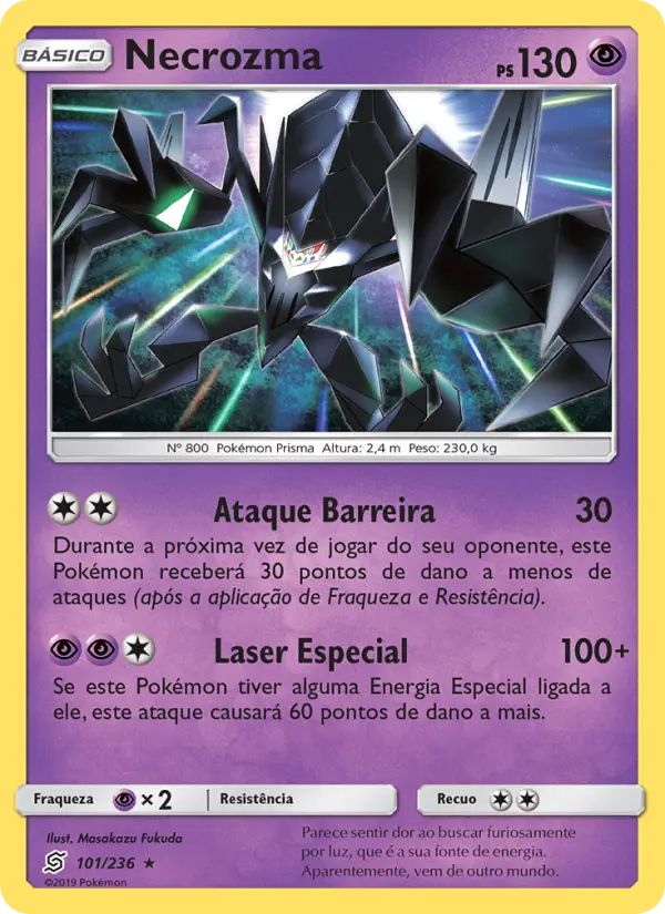Necrozma #101 — Sintonia Mental (Reverse Holo)