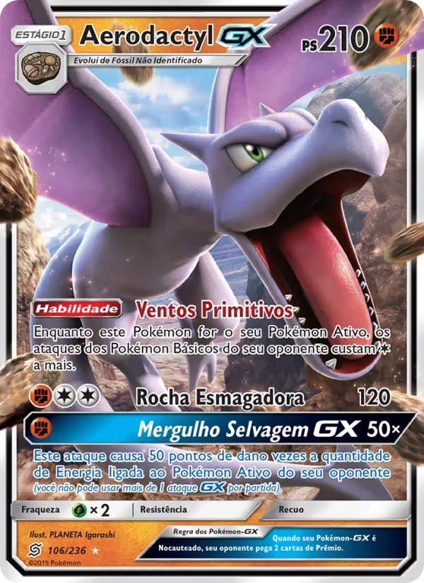 Aerodactyl GX #106