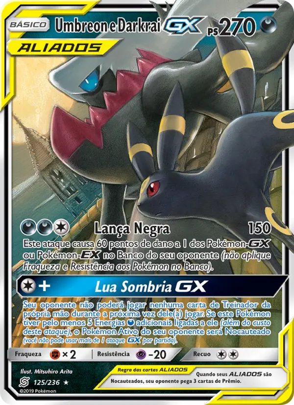 Umbreon e Darkrai GX #125 — Sintonia Mental