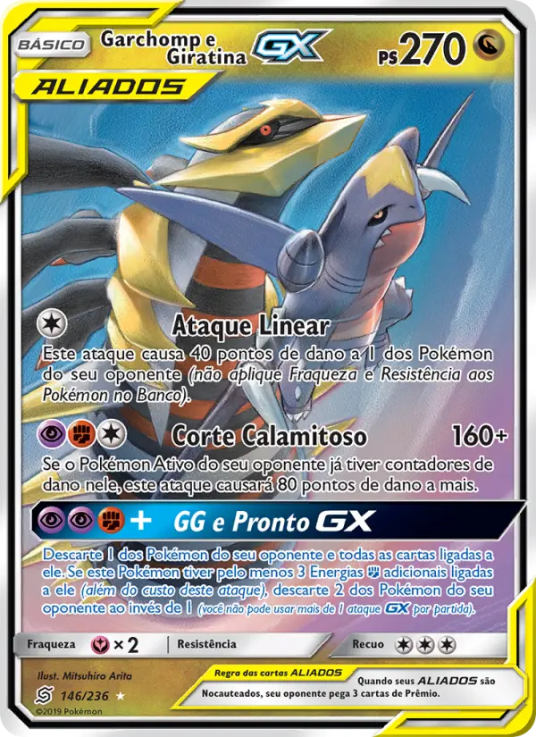Garchomp e Giratina GX #146 — Sintonia Mental