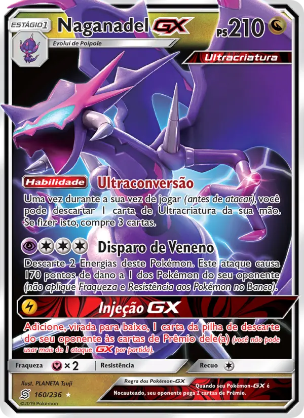 Naganadel GX #160