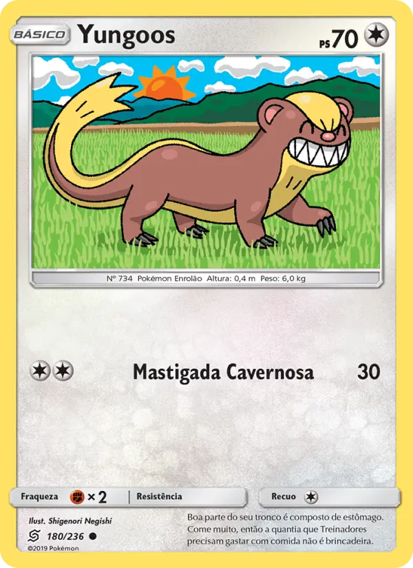 Yungoos #180 — Sintonia Mental (Reverse Holo)