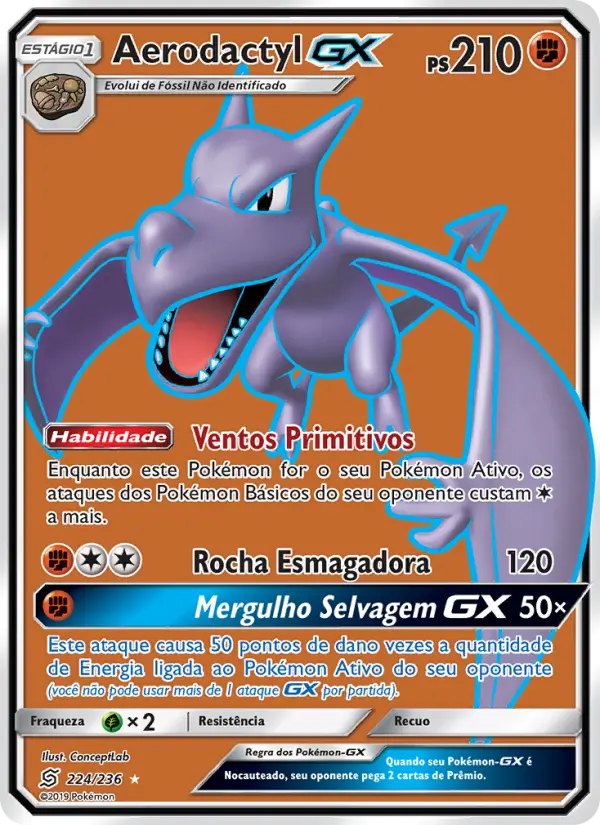 Aerodactyl GX #224