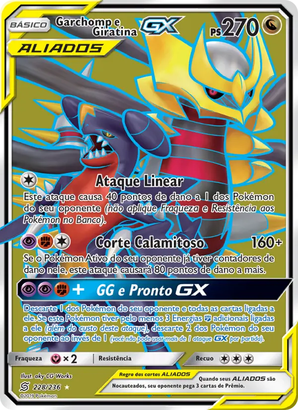 Garchomp e Giratina GX #228