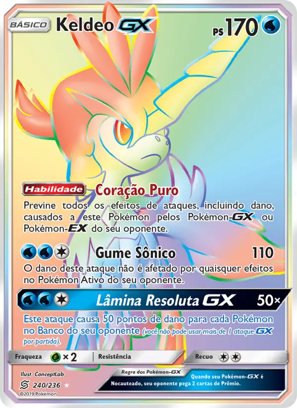 Keldeo GX #240