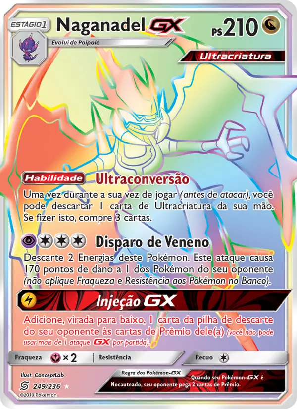 Naganadel GX #249 — Sintonia Mental