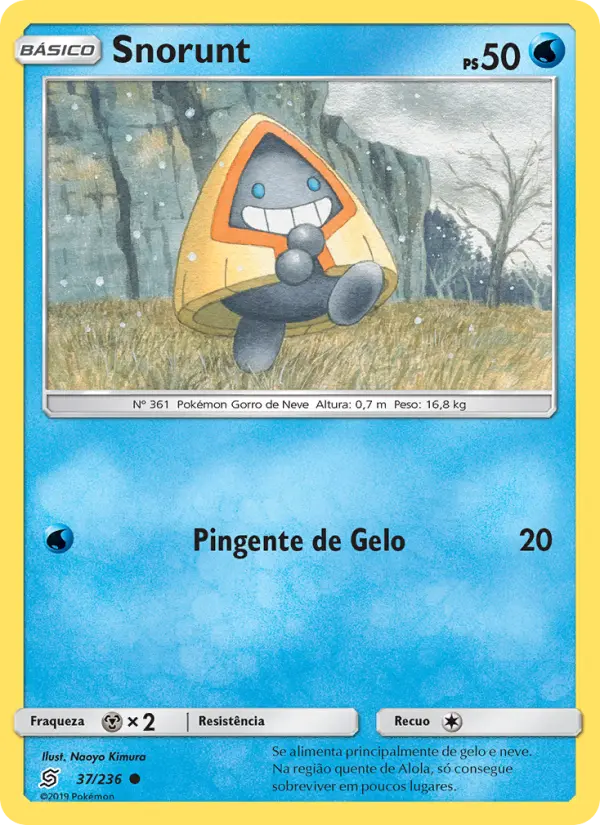 Snorunt #37 — Sintonia Mental (Reverse Holo)