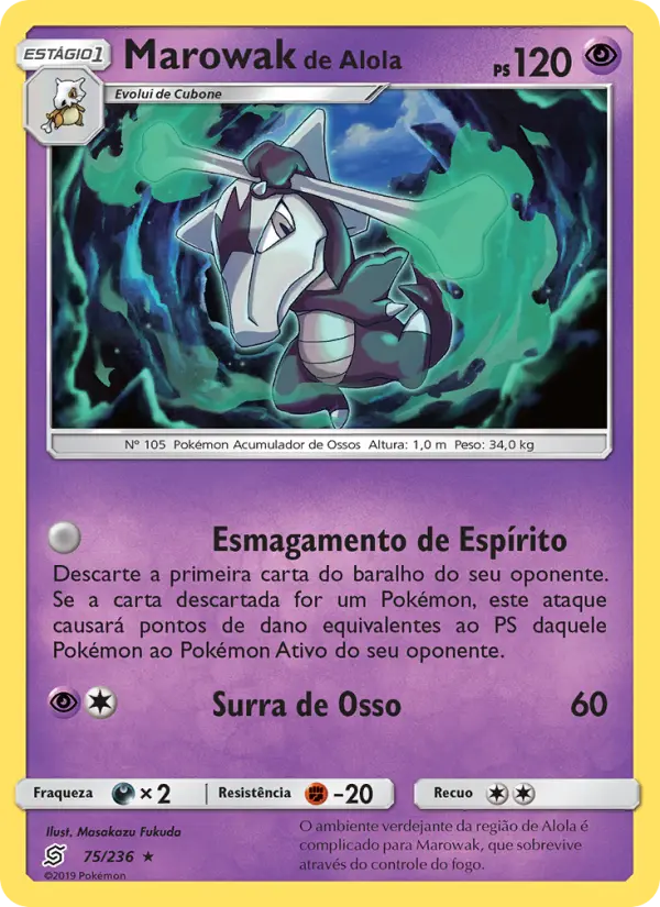 Marowak de Alola #75