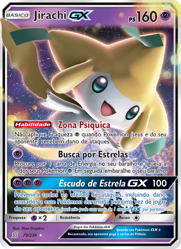 Jirachi GX #79 — Sintonia Mental