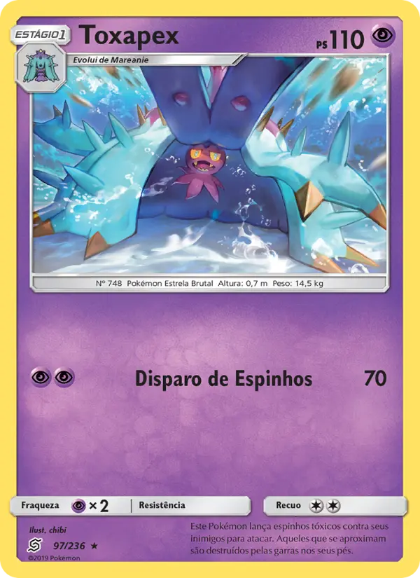 Toxapex #97 — Sintonia Mental (Reverse Holo)