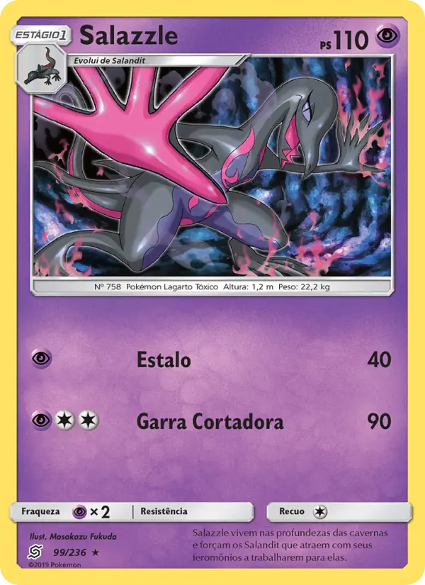 Salazzle #99 — Sintonia Mental (Reverse Holo)