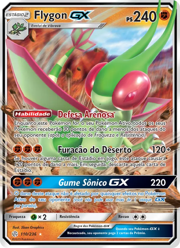 Flygon GX #110