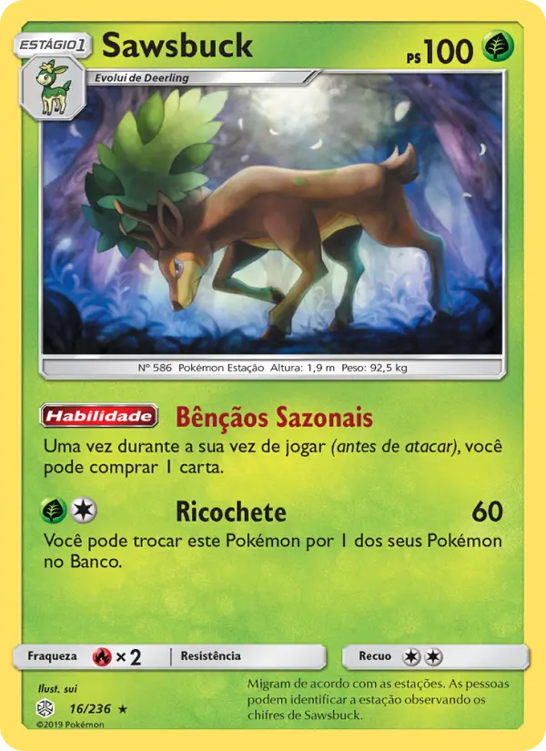 Sawsbuck #16