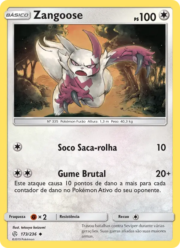 Zangoose da Equipe Magma #173