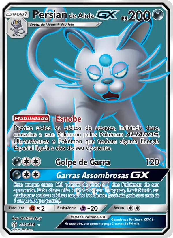 Persian de Alola GX #219