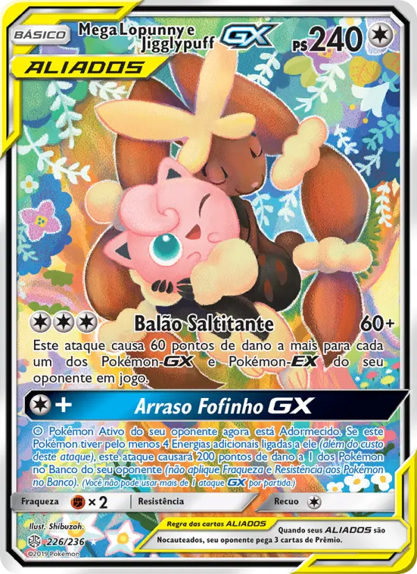 Mega Lopunny e Jigglypuff GX #226
