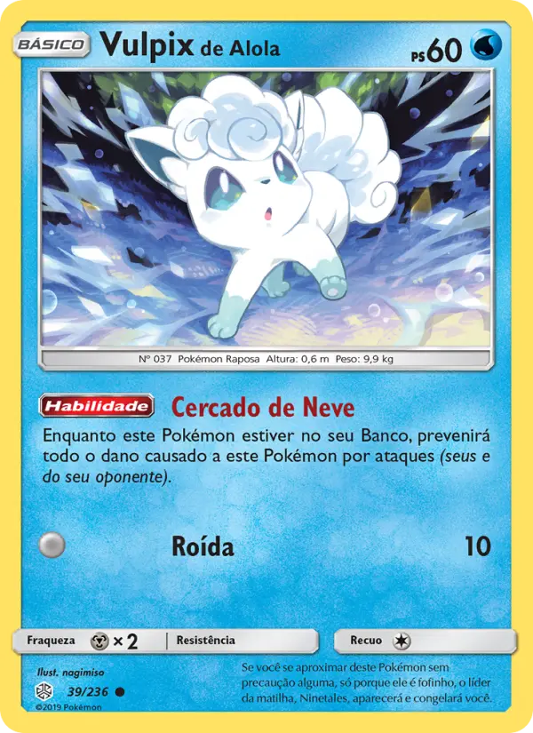 Vulpix de Alola #39