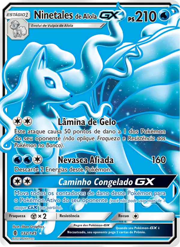 Ninetales de Alola GX #132