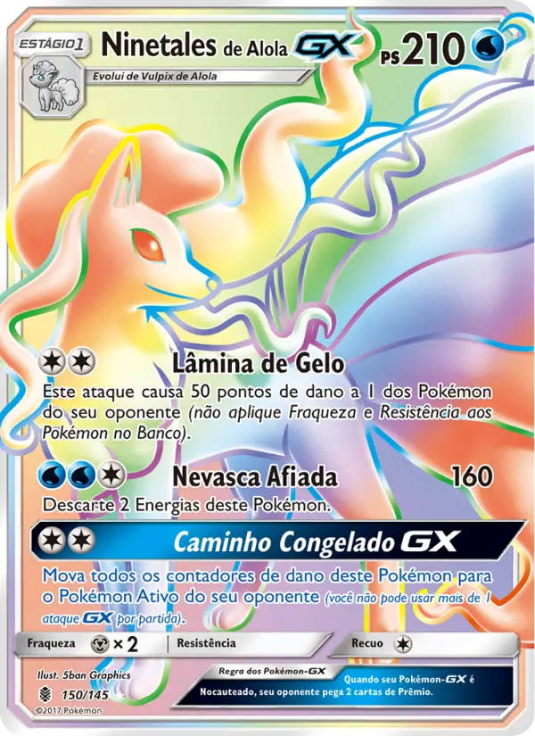 Ninetales de Alola GX #150